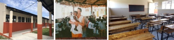 Nuove aule alla scuola di Macurungo - Beira in Mozambico